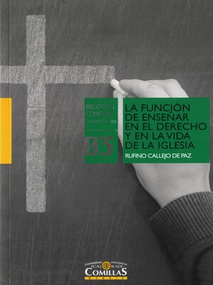 cover image of La función de enseñar en el Derecho y en la vida de la Iglesia